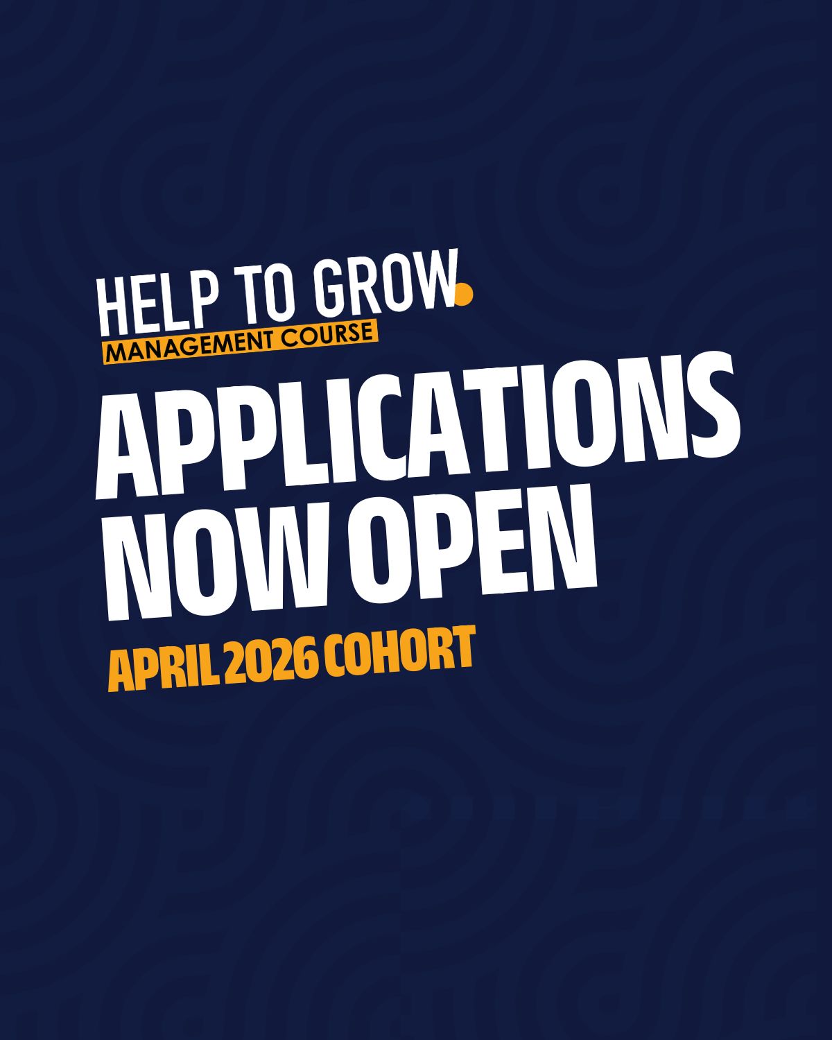 Help to Grow: Management Course